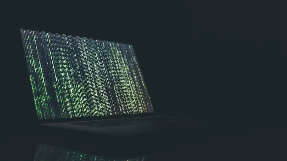 Dark cybersecurity background with code representing the ShinyHunters data breach of Rockstar Games via Anodot and Snowflake in April 2026