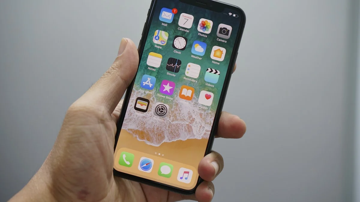 An iPhone with a security lock icon representing Lockdown Mode.