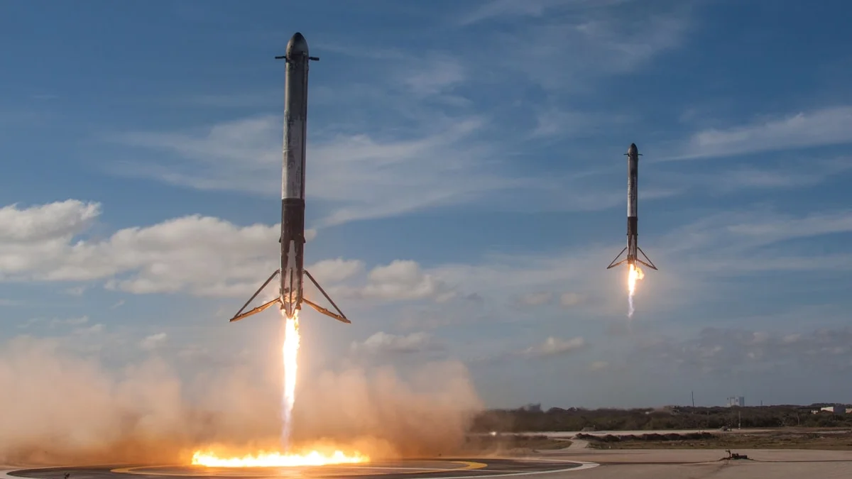 Rocket launching representing SpaceX IPO plans for June 2026 with $1.75 trillion target valuation