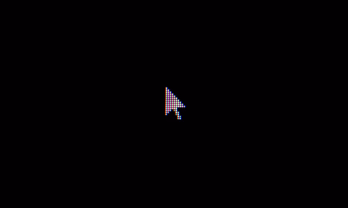 A glowing AI pointer hovering over a futuristic desktop interface with context-aware highlights