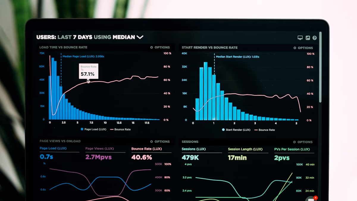 A data-driven visualization of multiple web pages being generated automatically, representing programmatic SEO.
