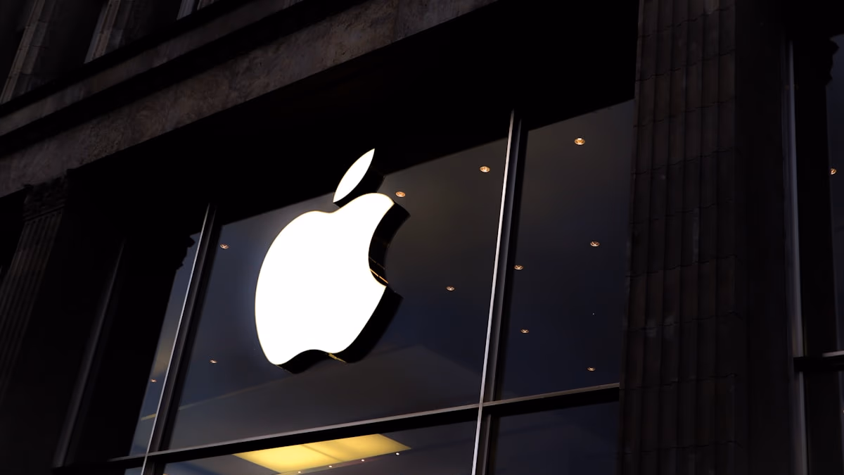 Apple logo on an iPhone with a security shield icon