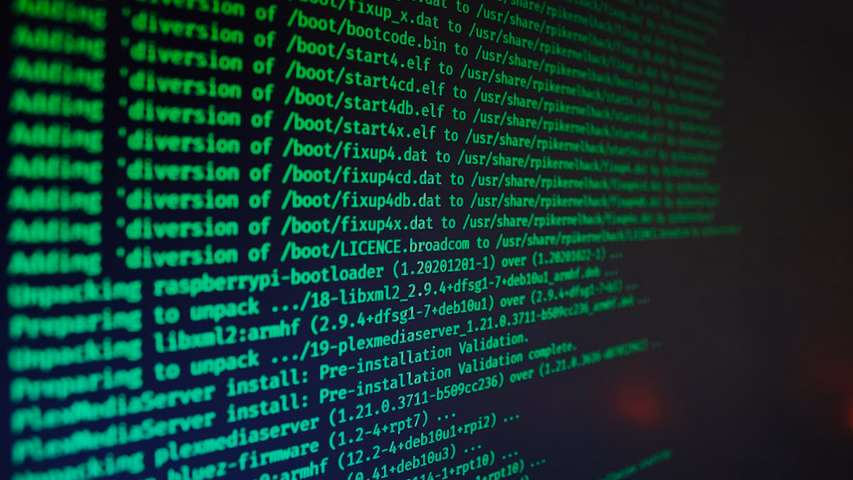Linux security vulnerability concept showing system breach and protection