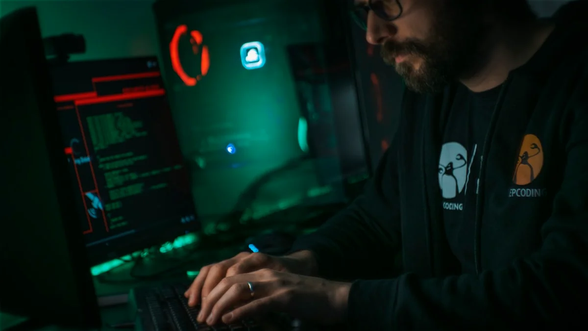 Digital shield with AI network nodes representing autonomous cybersecurity agents