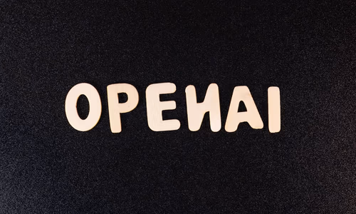 Modern financial exchange interface with OpenAI logo and a $1 trillion valuation display